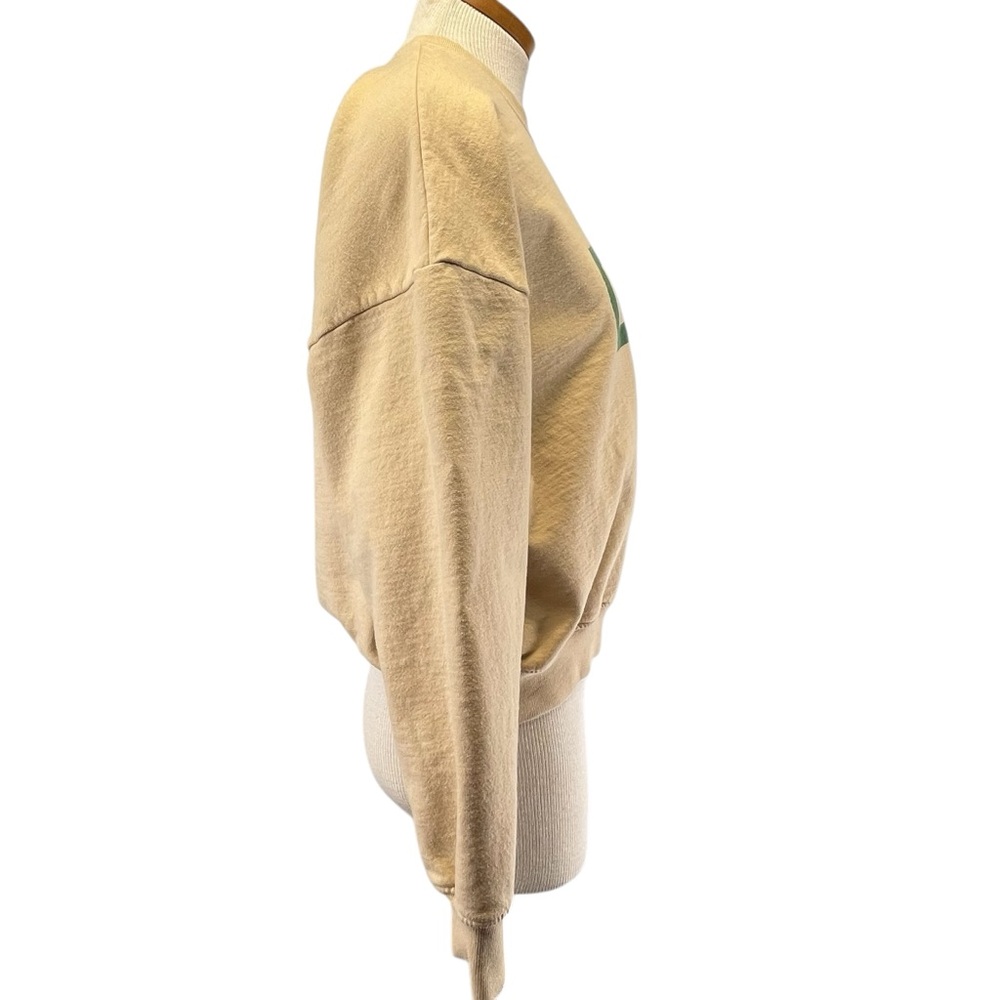 Claire V Le Drop Sweatshirt Women Large in Oat Soft Yellow - Picture 5 of 10